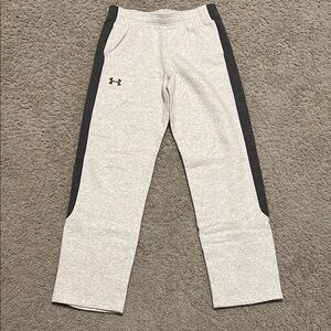 Under Armour Gray Sweatpants with Black Accents